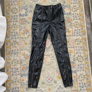 POSTER GRL Leather Hot Pants/Leggings